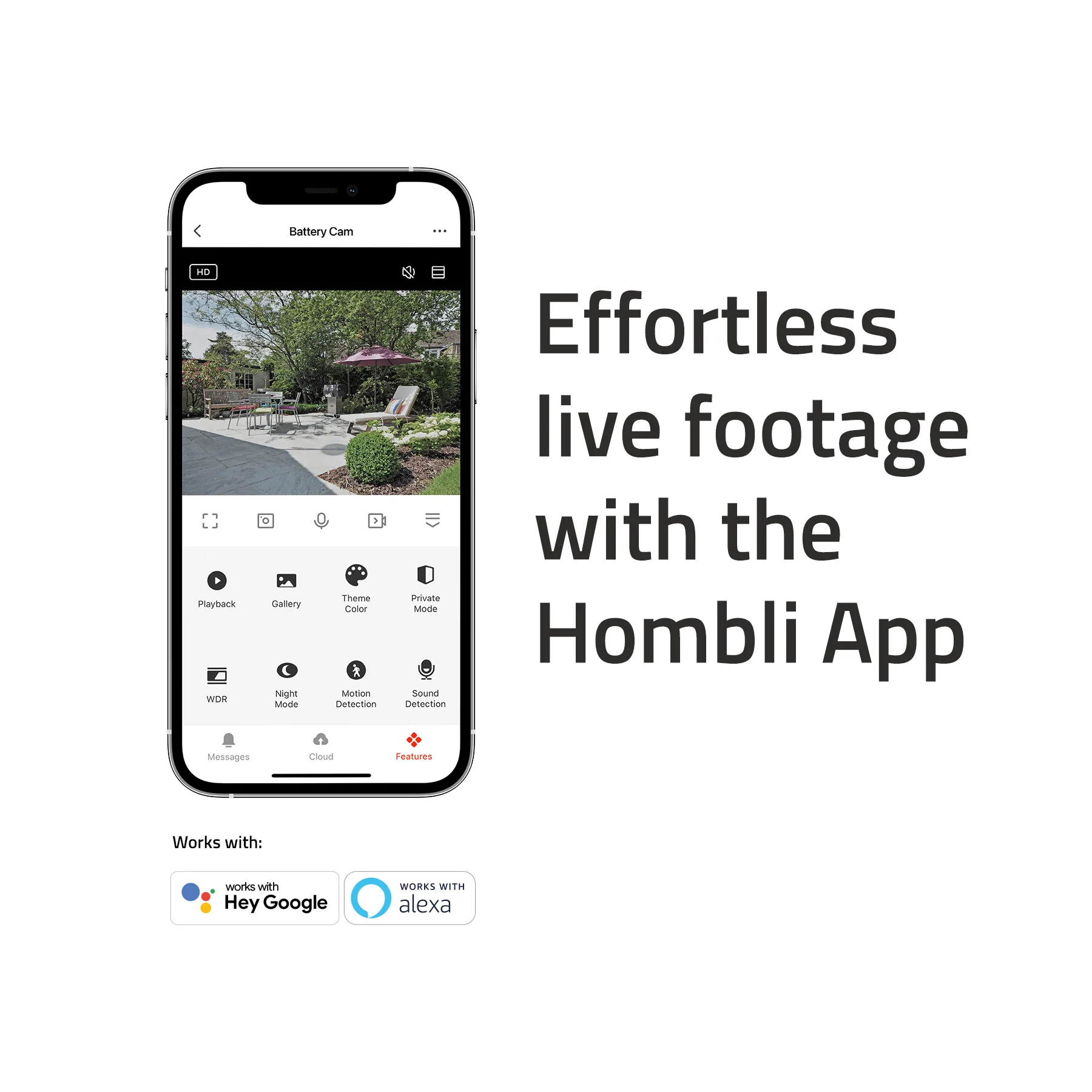 Hombli Battery Cam 2K - Image 4