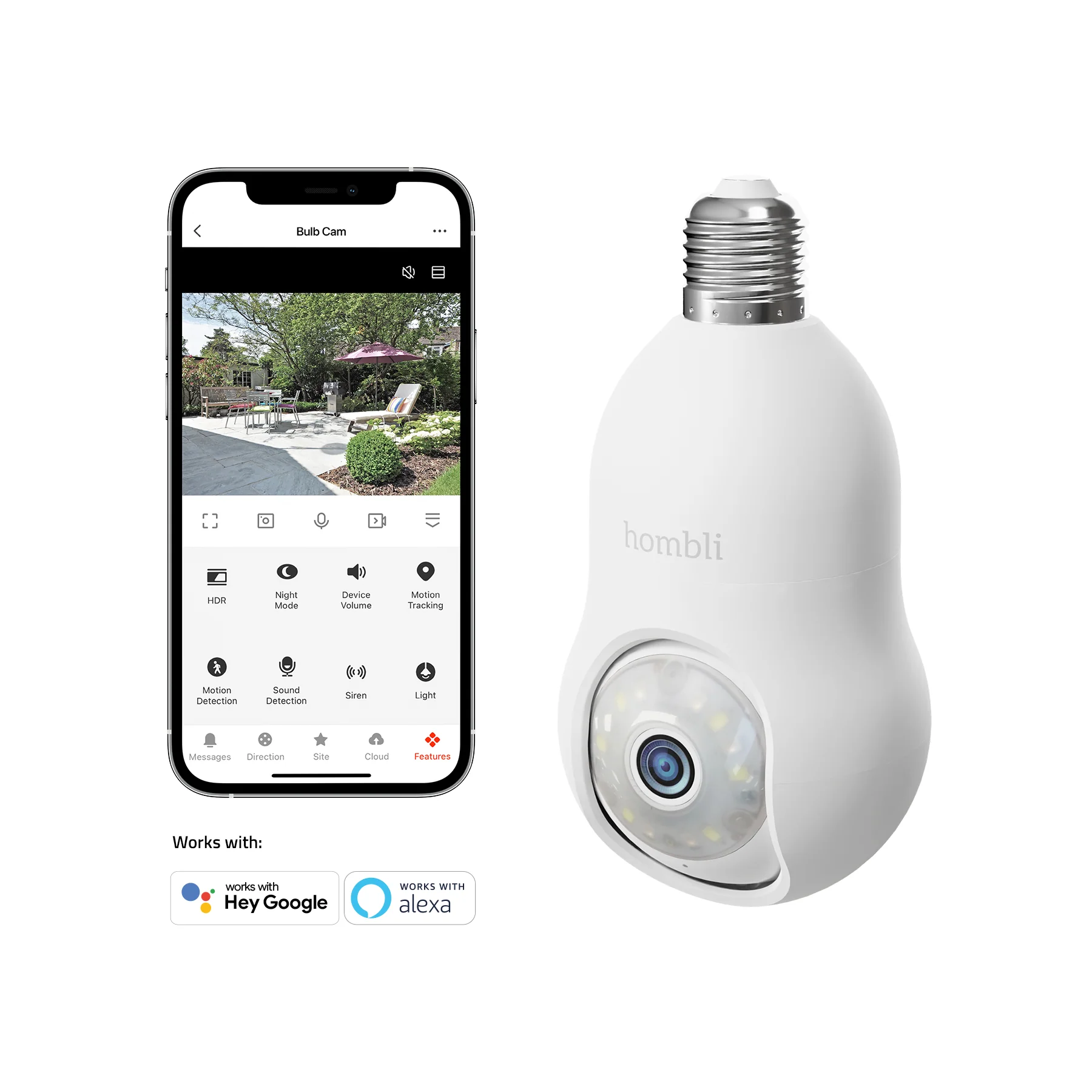 Hombli Bulb Cam 2K - Image 3
