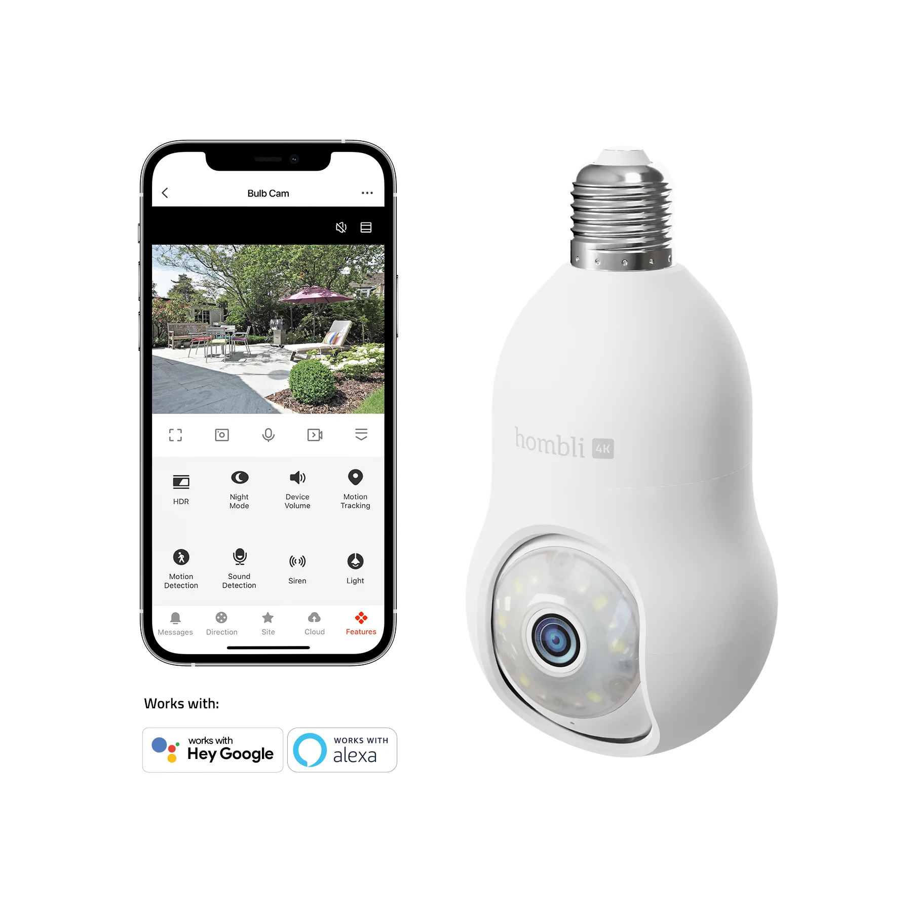 Hombli Bulb Cam 4K - Image 3