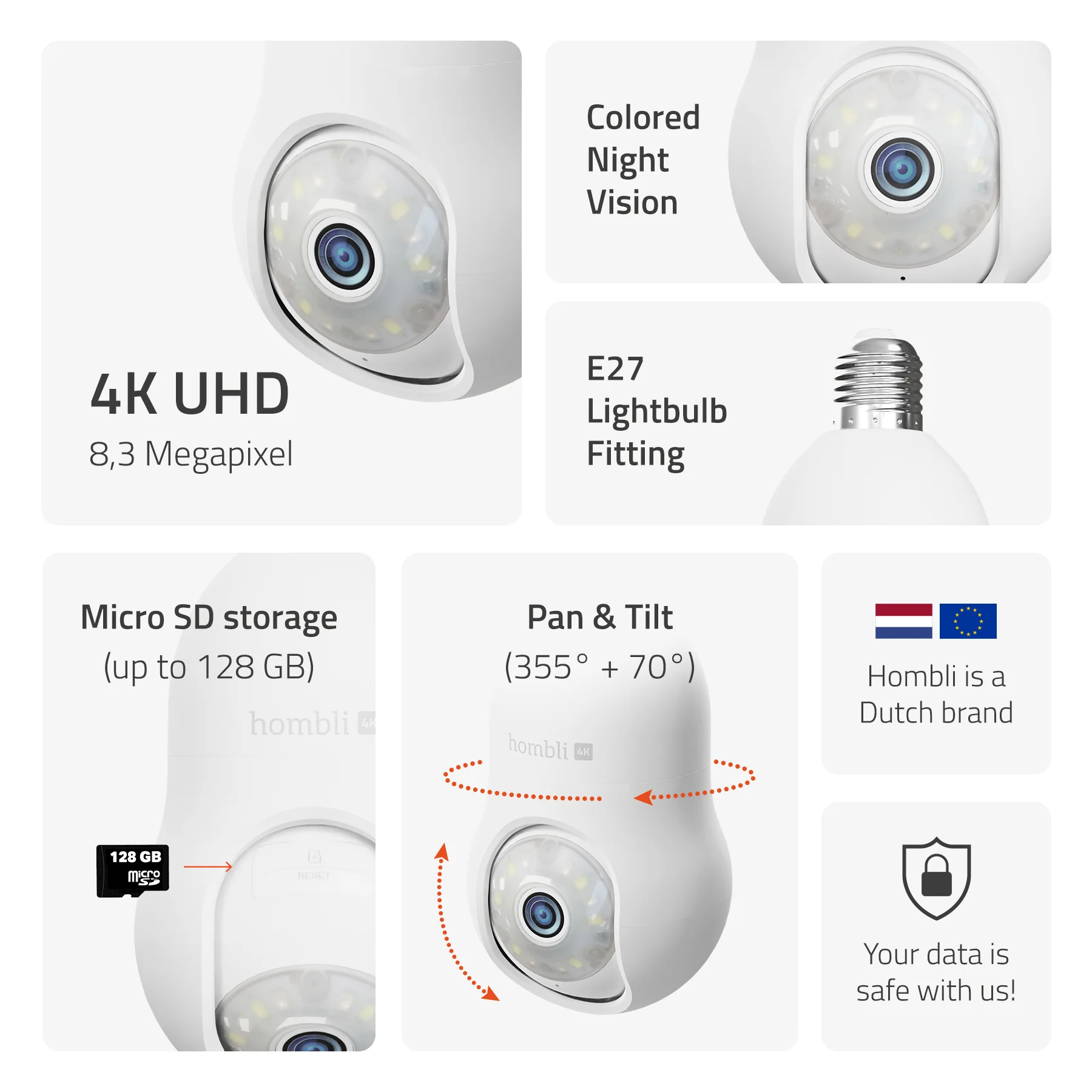 Hombli Bulb Cam 4K - Image 4