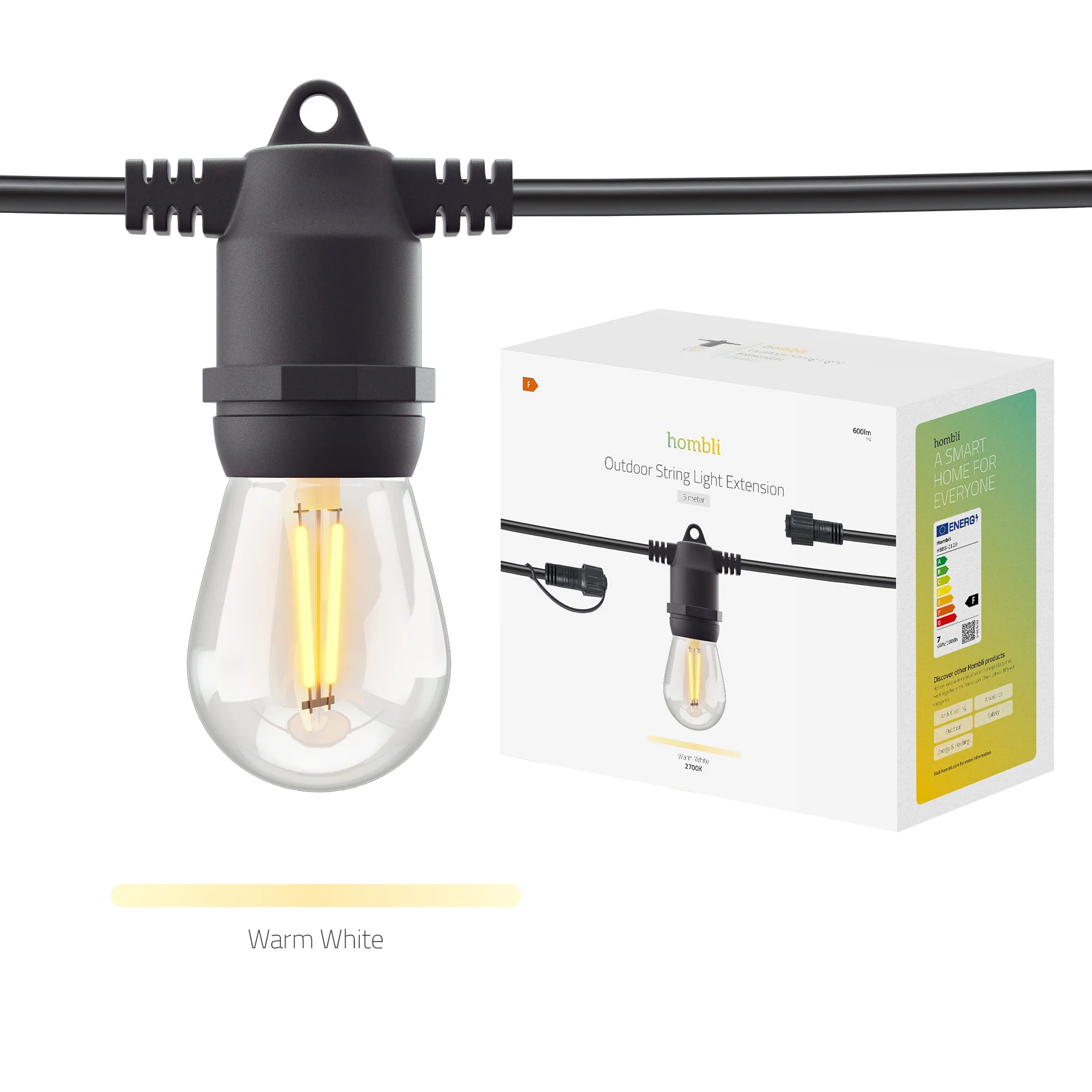 Hombli Outdoor String Light Extension 5m - Image 9