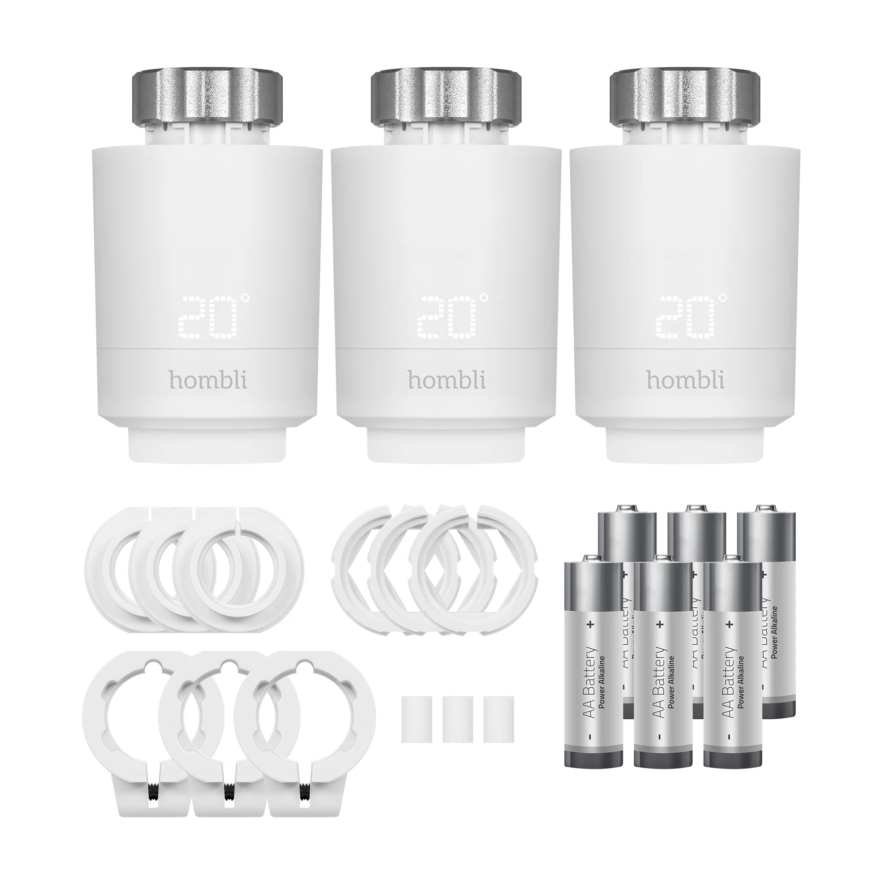 Hombli Smart BT Radiator Thermostat Expansion pack 2 + 1 - Image 10