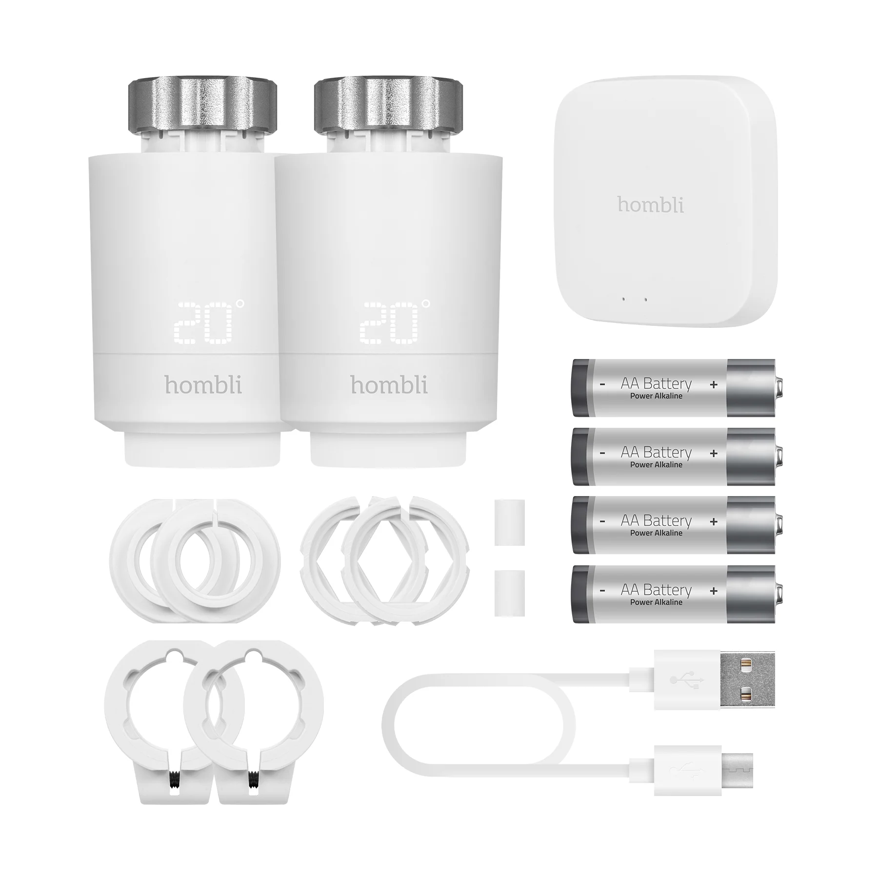 Hombli Smart BT Radiator Thermostat Starter kit 2 + Bridge - Image 11