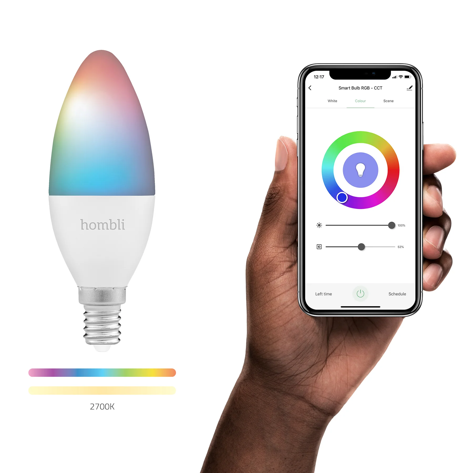 Hombli Smart Bulb E14 RGB+CCT Promo Pack V2 - Image 3