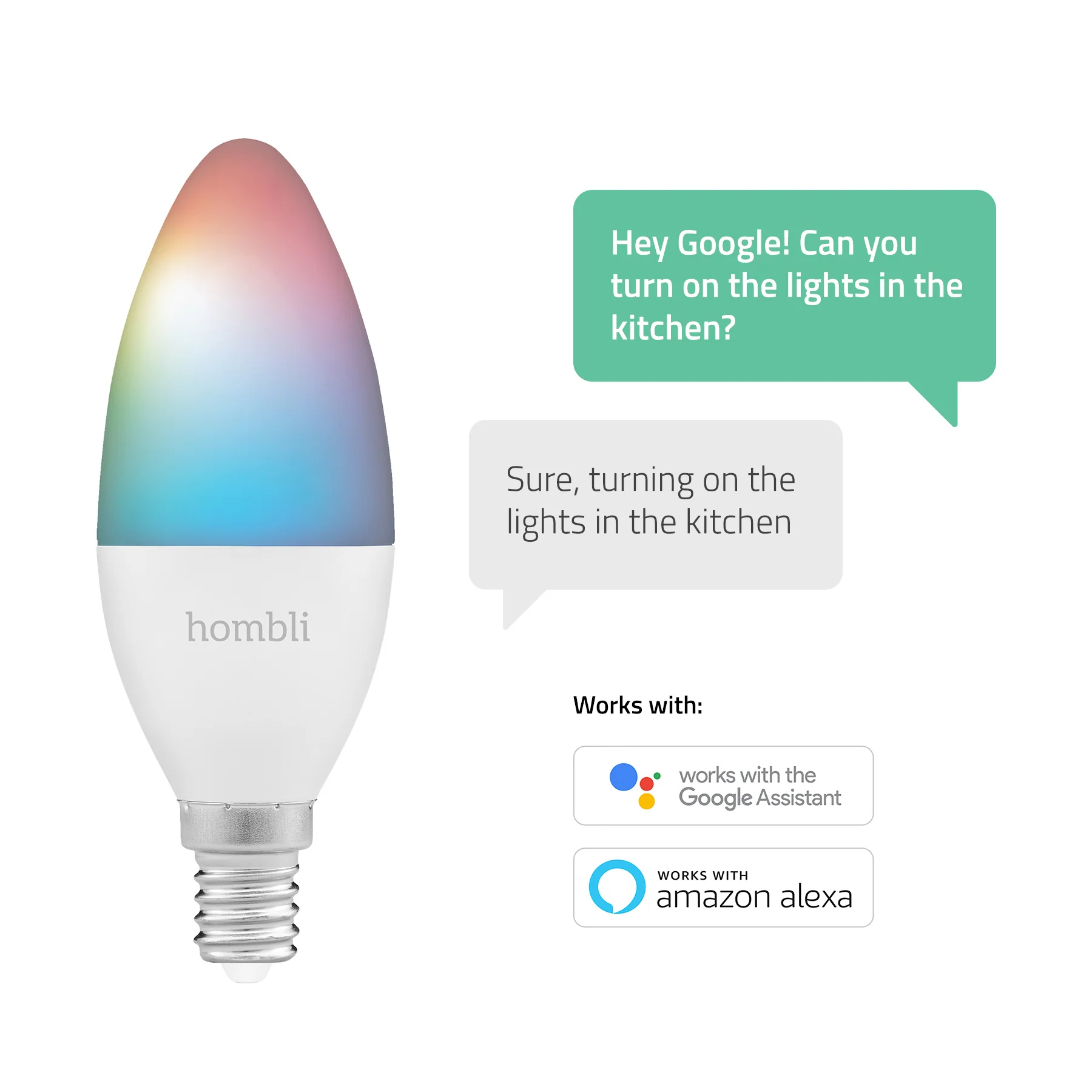 Hombli Smart Bulb E14 RGB+CCT Promo Pack V2 - Image 6