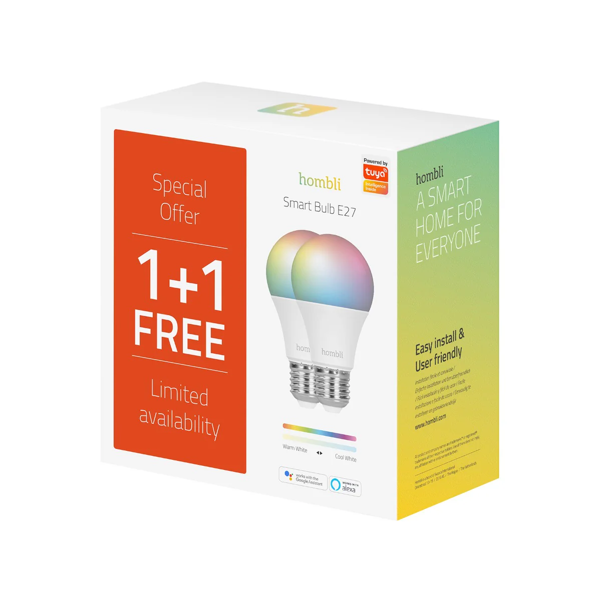 Hombli Smart Bulbs E27 (1+1 Promo Pack) - Image 22