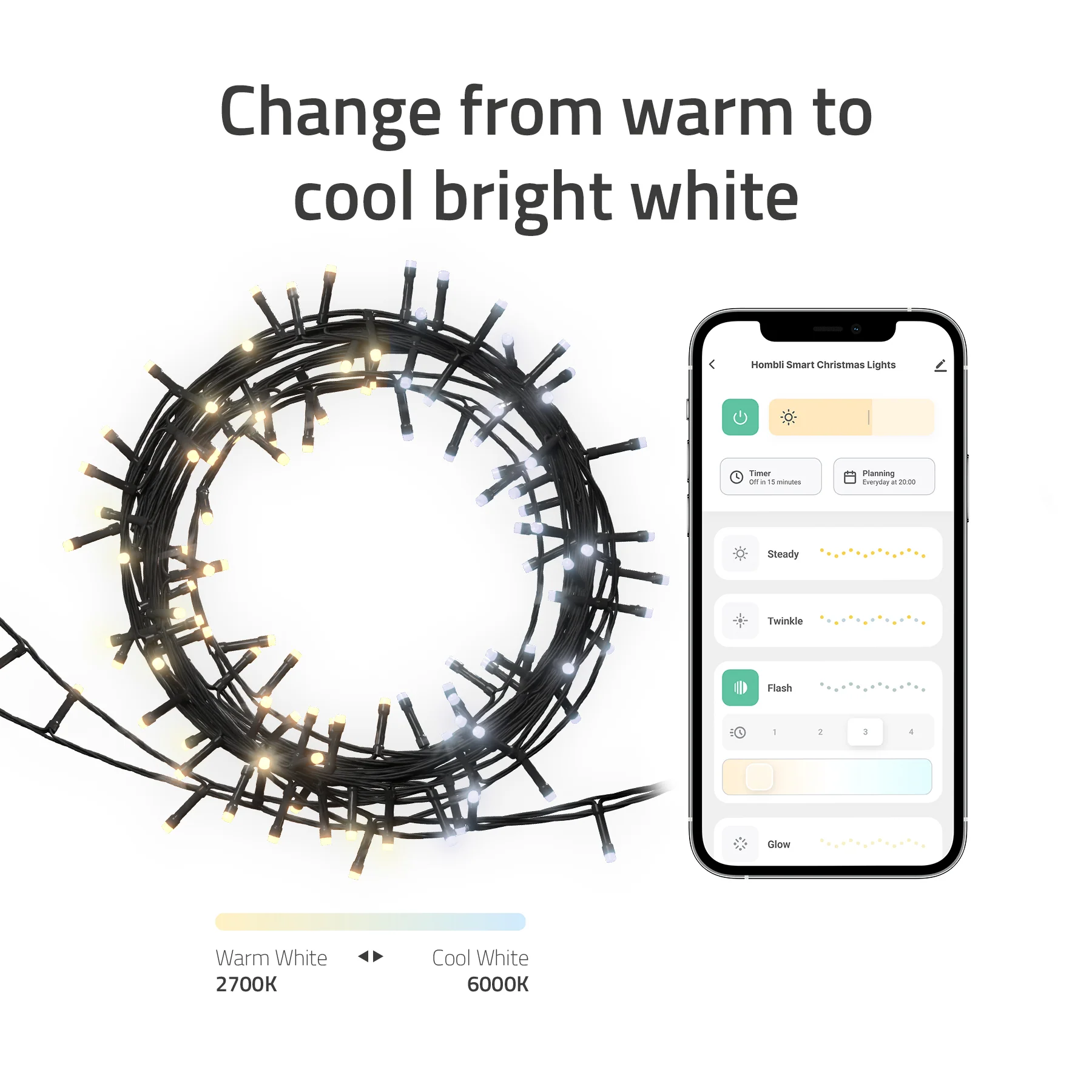 Hombli Smart Christmas Light CCT - Image 5