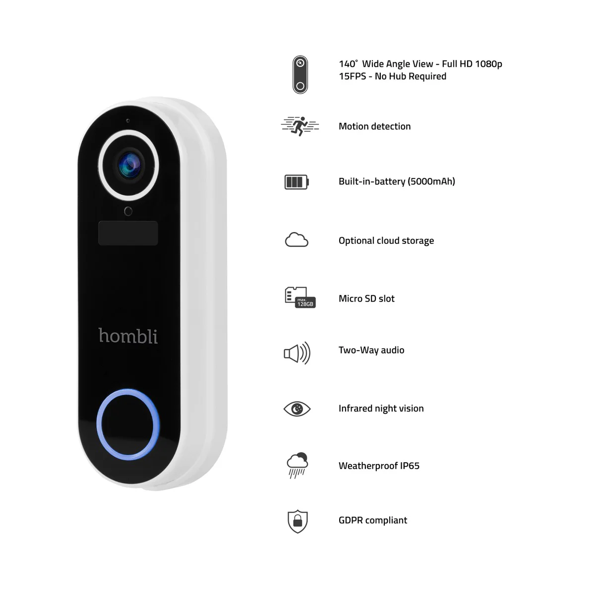 Hombli Smart Doorbell Pack - Image 6