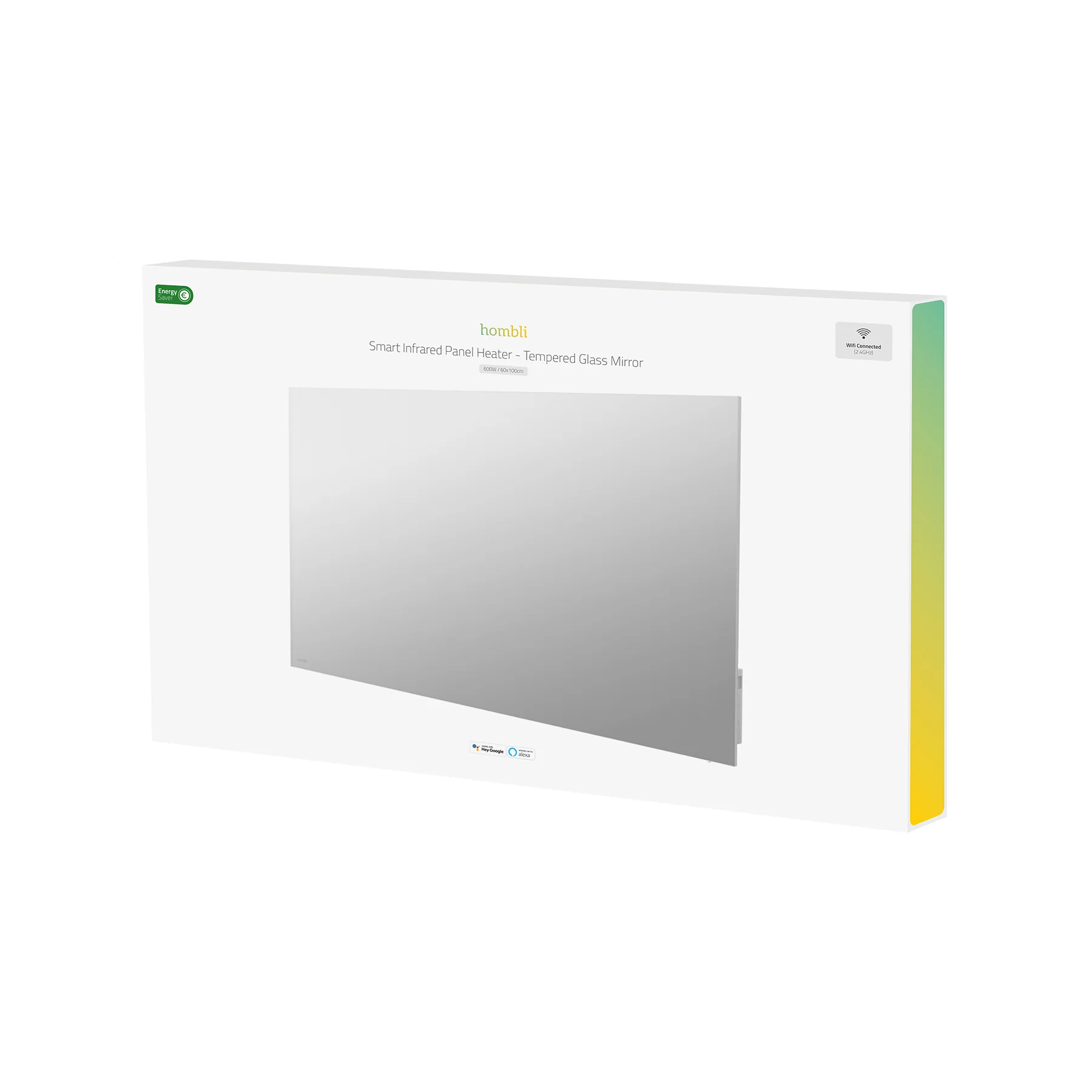 Hombli Smart Infrared Heatpanel 600w - Mirror - Image 11