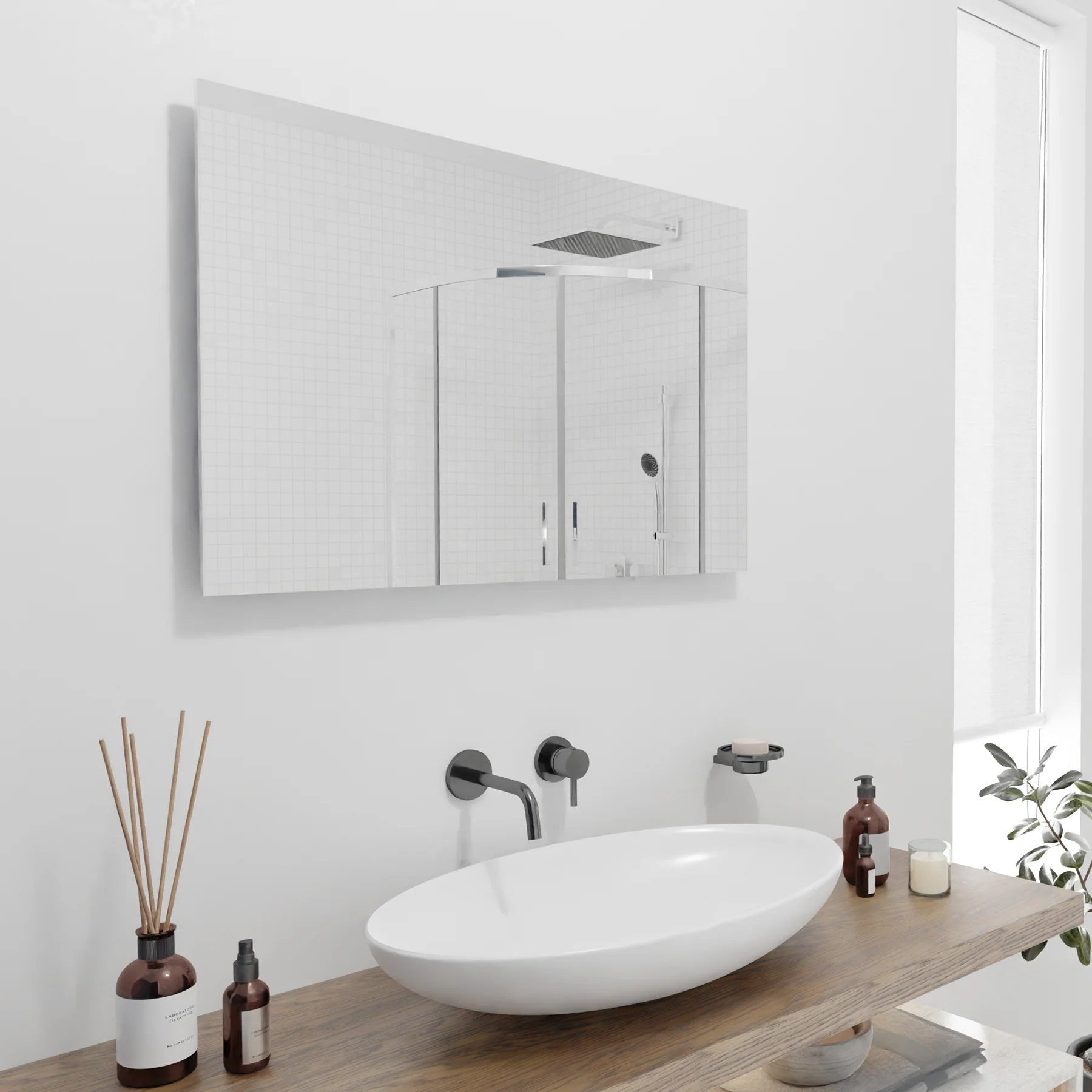 Hombli Smart Infrared Heatpanel 600w - Mirror - Image 5