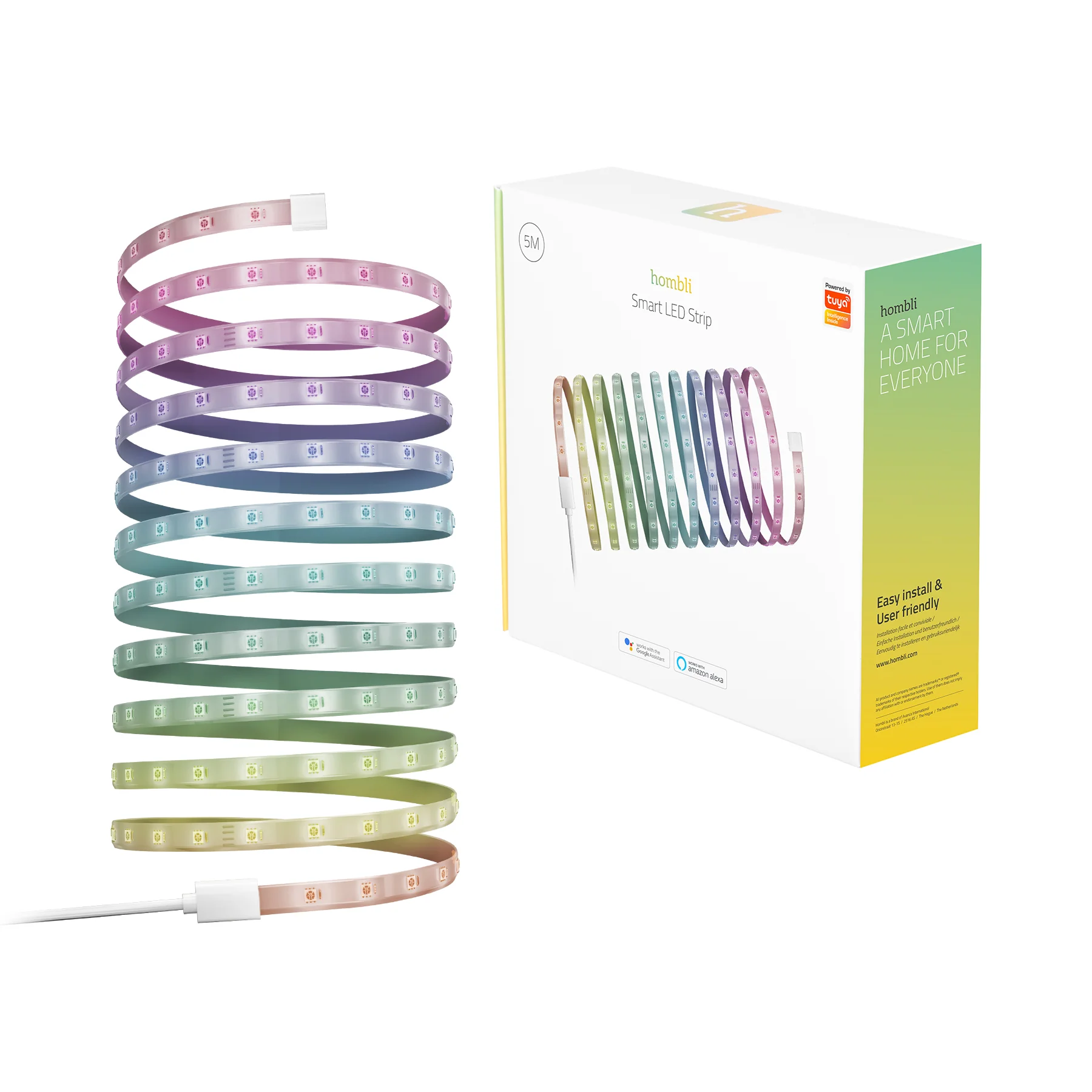 Hombli Smart LED strip - RGB - 5 meter - Image 13