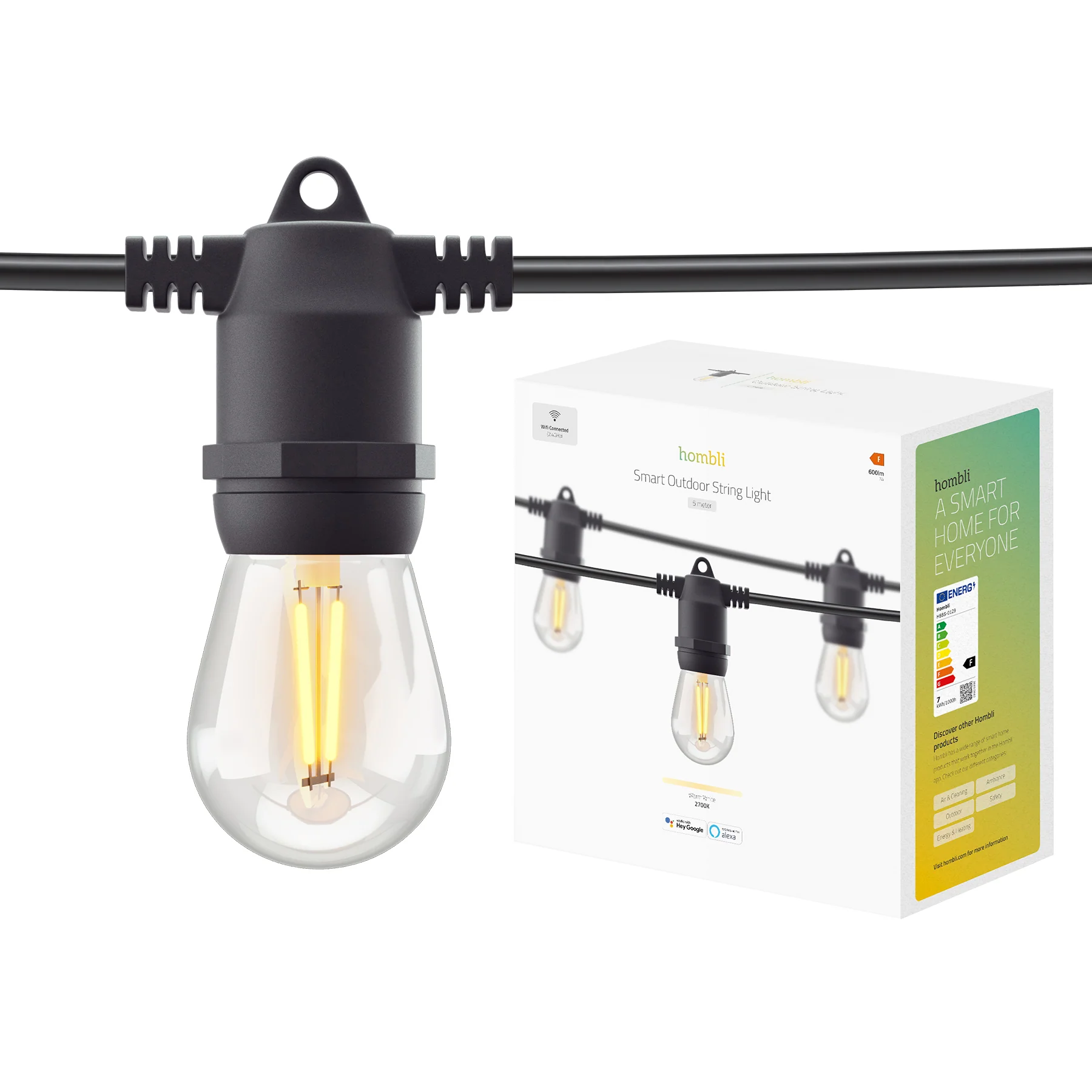 Hombli Smart Outdoor String Light 5 m - Image 10