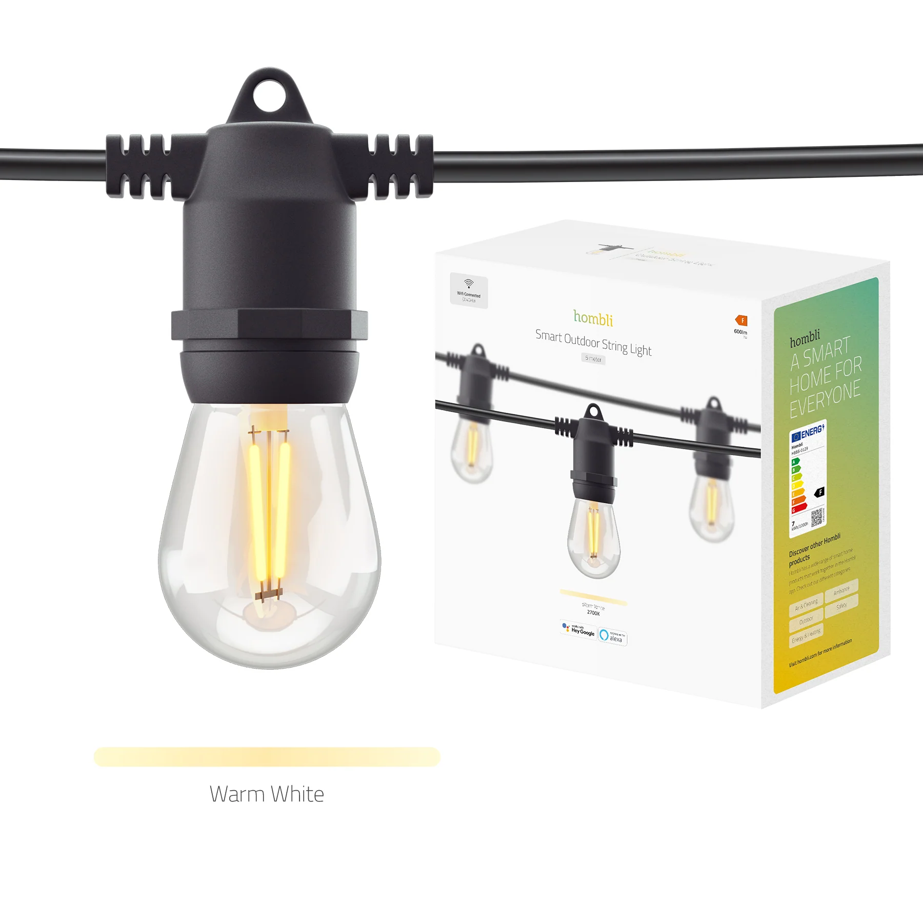 Hombli Smart Outdoor String Light 5 m - Image 11