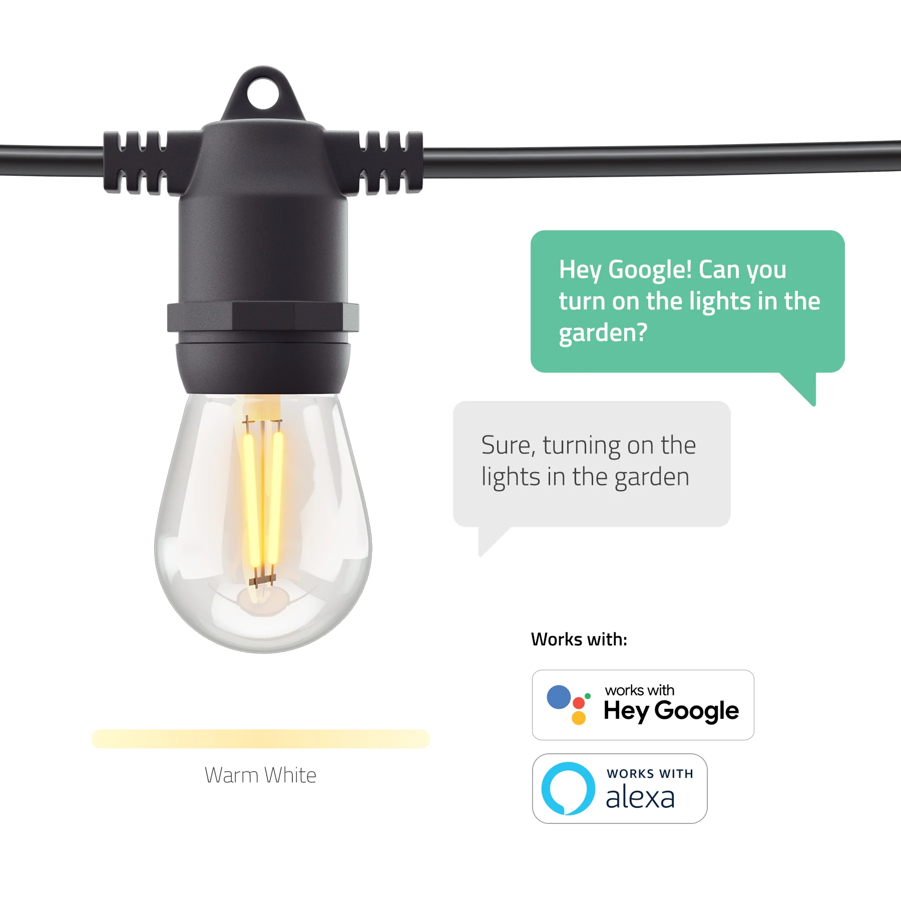 Hombli Smart Outdoor String Light 5 m - Image 6