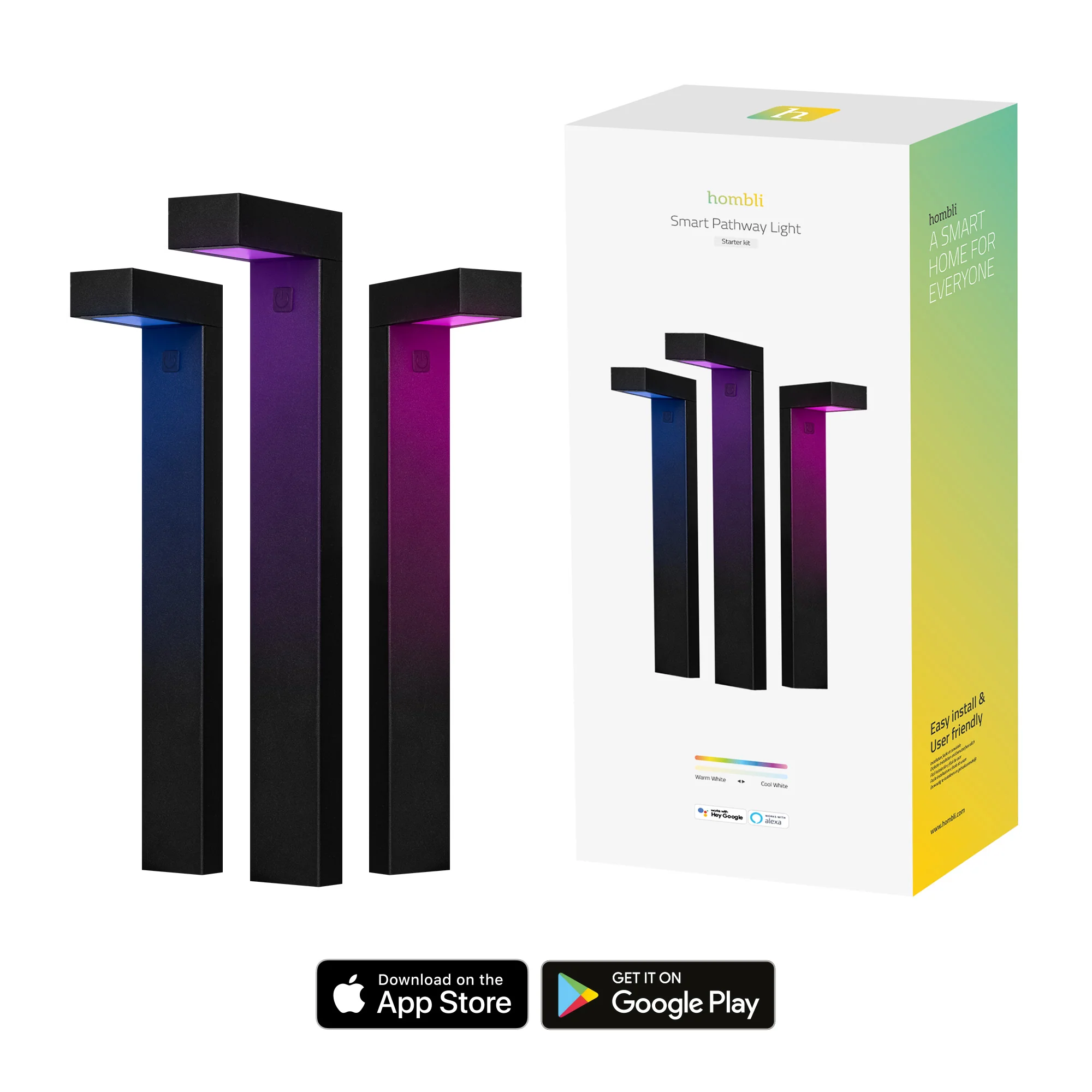 Hombli Smart Pathway Light Starter Kit - Image 16