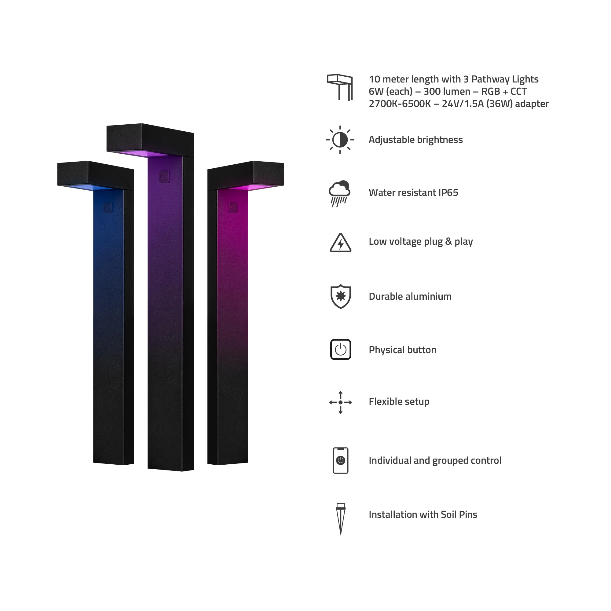 Hombli Smart Pathway Light Starter Kit - Image 8