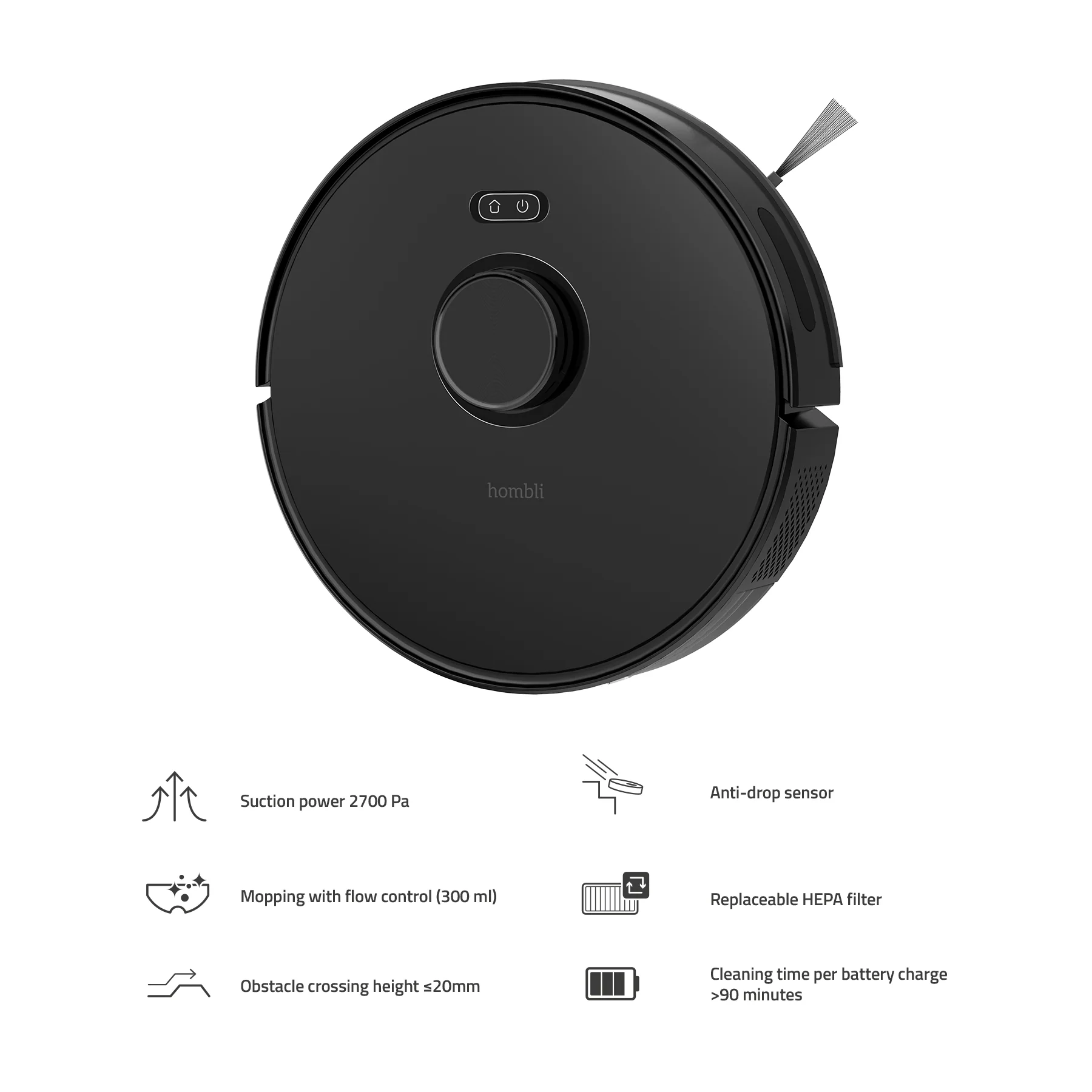 Hombli Smart Robot Vacuum - Image 3