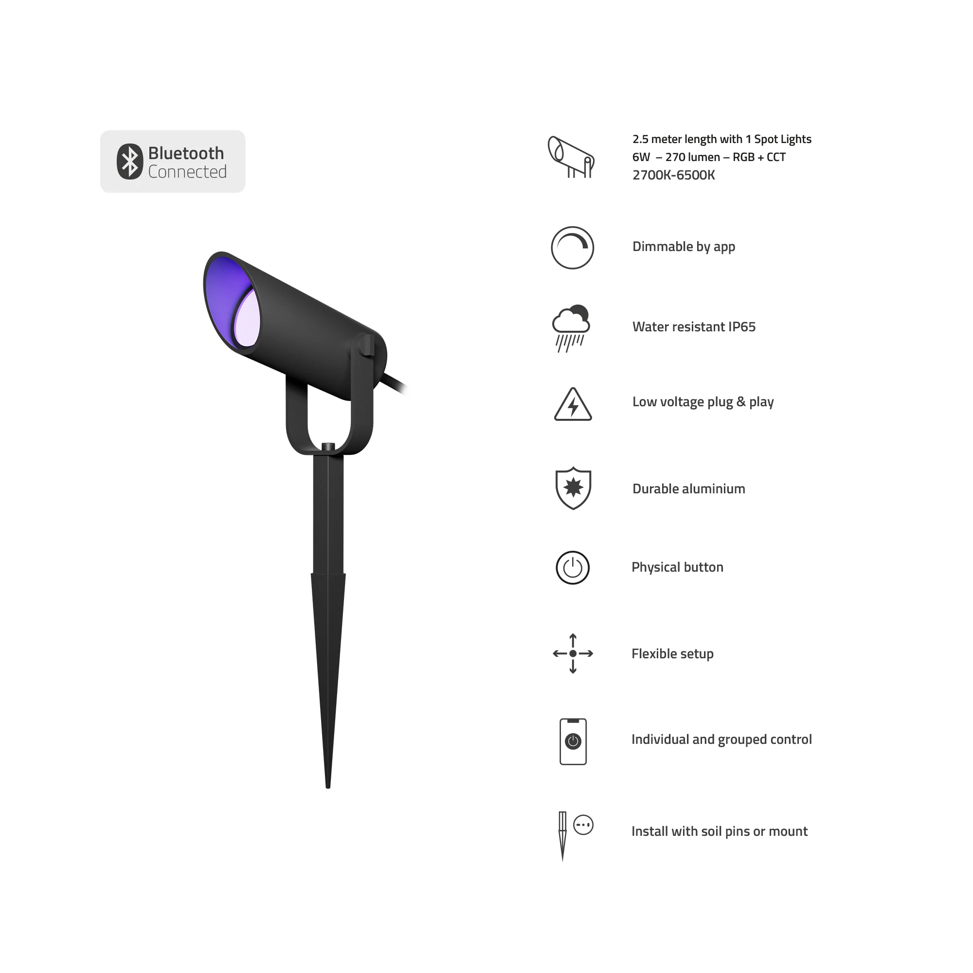 Hombli Smart Spot Light Extension - Single - Image 3
