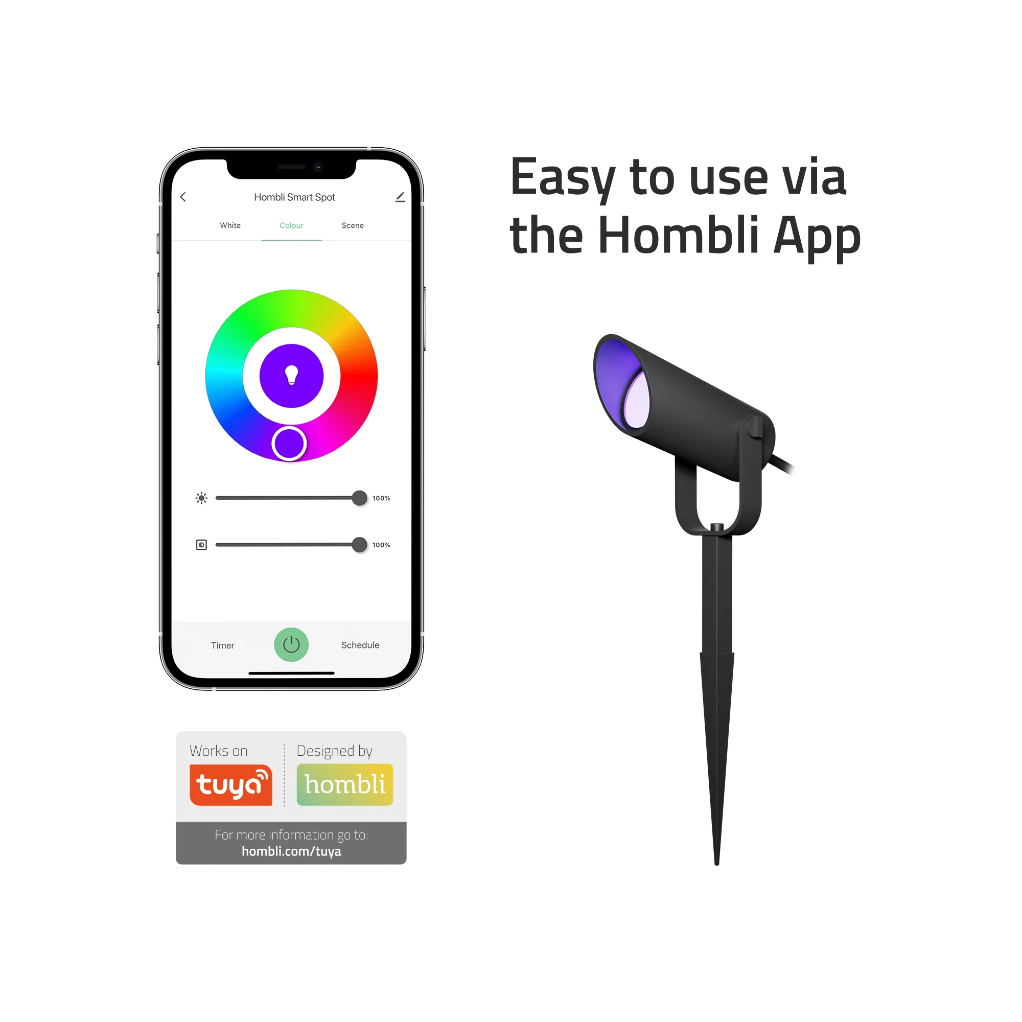 Hombli Smart Spot Light Extension - Single - Image 5