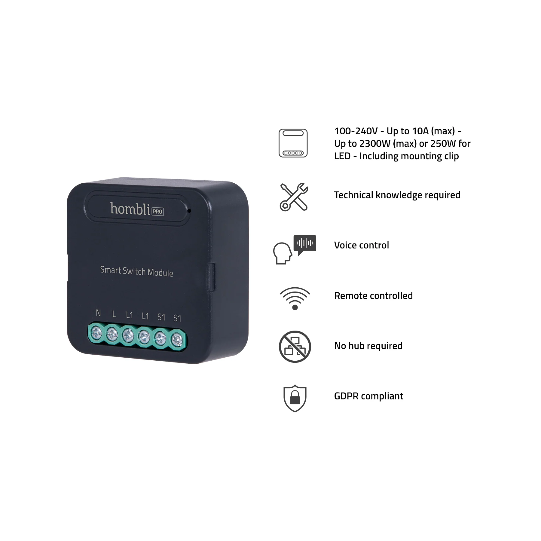 Hombli smart Switch Module - Image 4