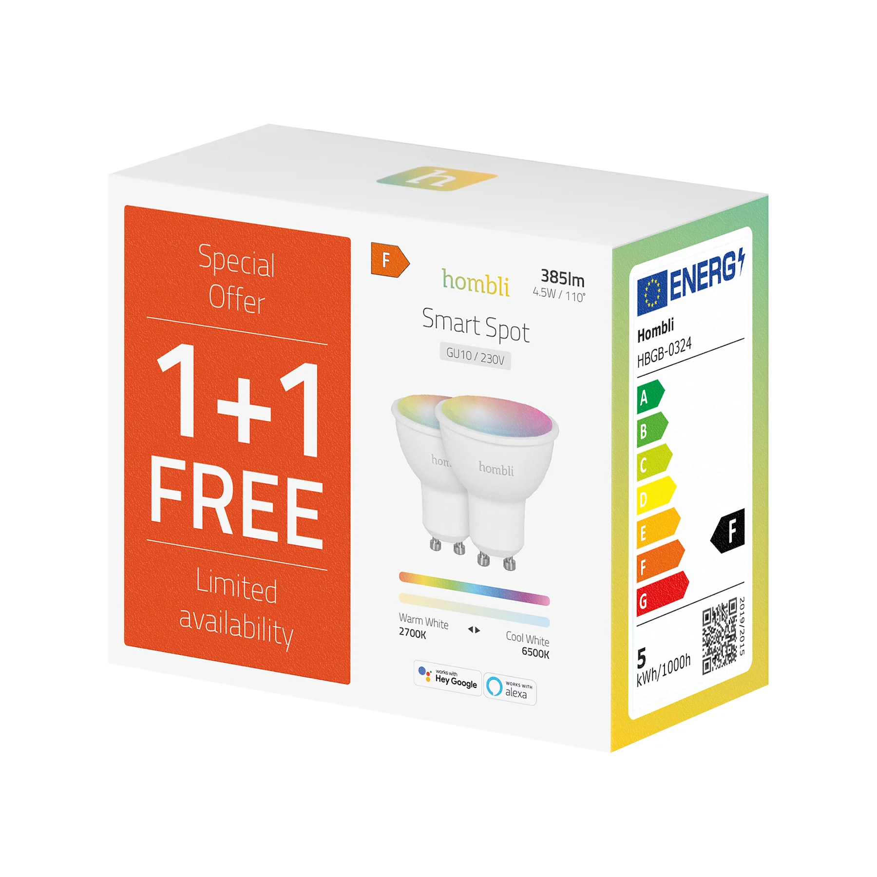 Smart Spot (4.5W) RGB+CCT Promo Pack - Image 7
